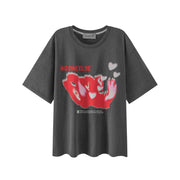 Loose Fit Heart T-Shirt