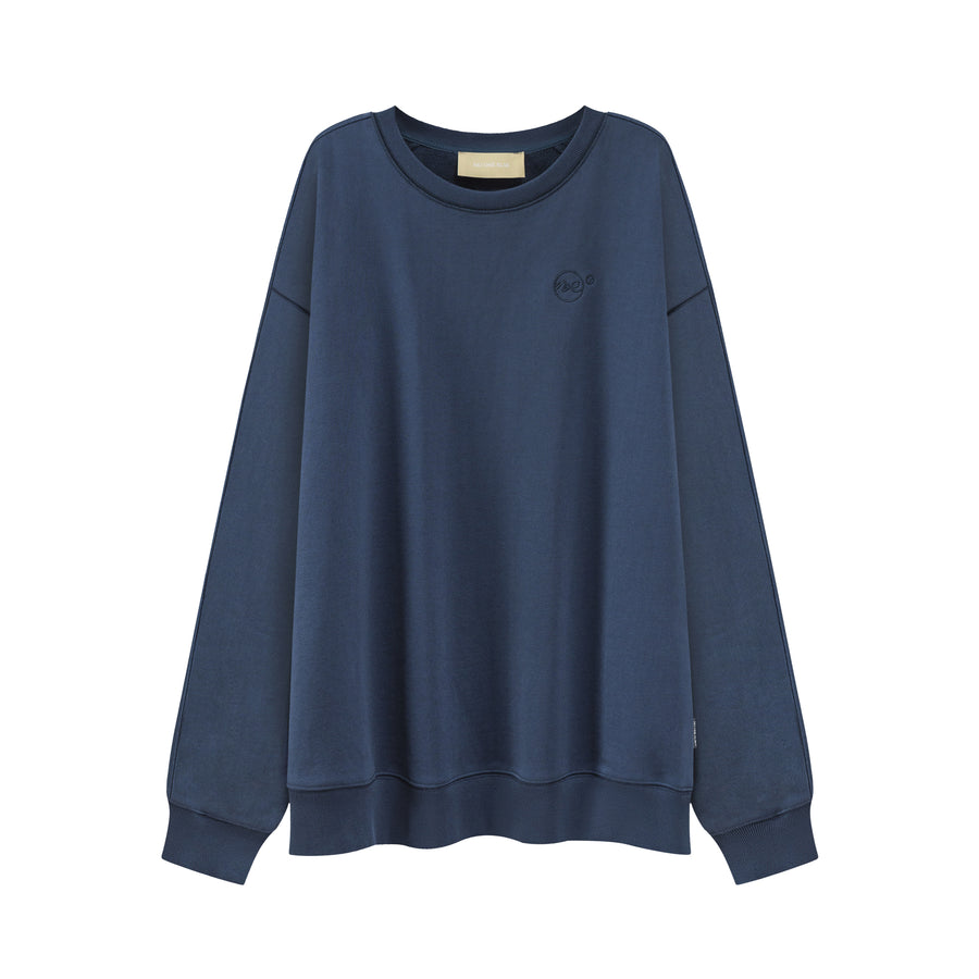 CHUU Solid Simple Casual Sweatshirt