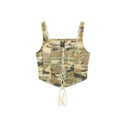 The Camo Corset Top