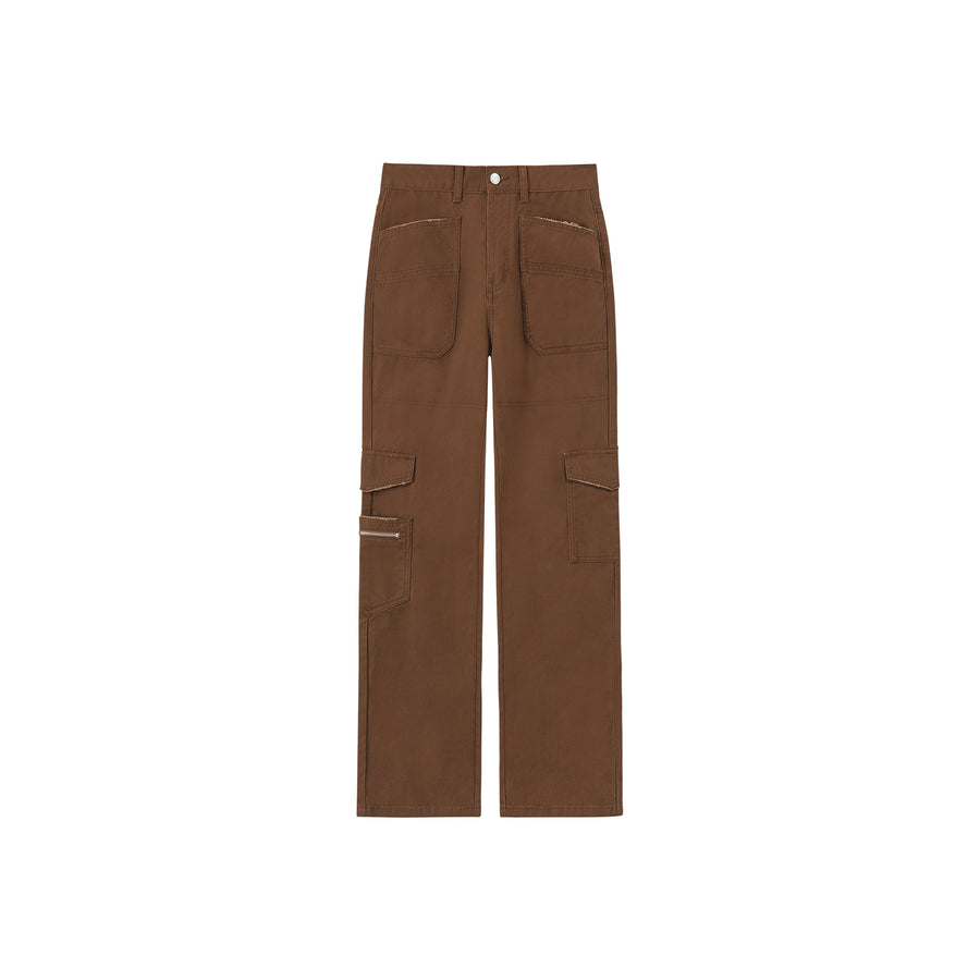 CHUU A Moment Cargo Cotton Pants