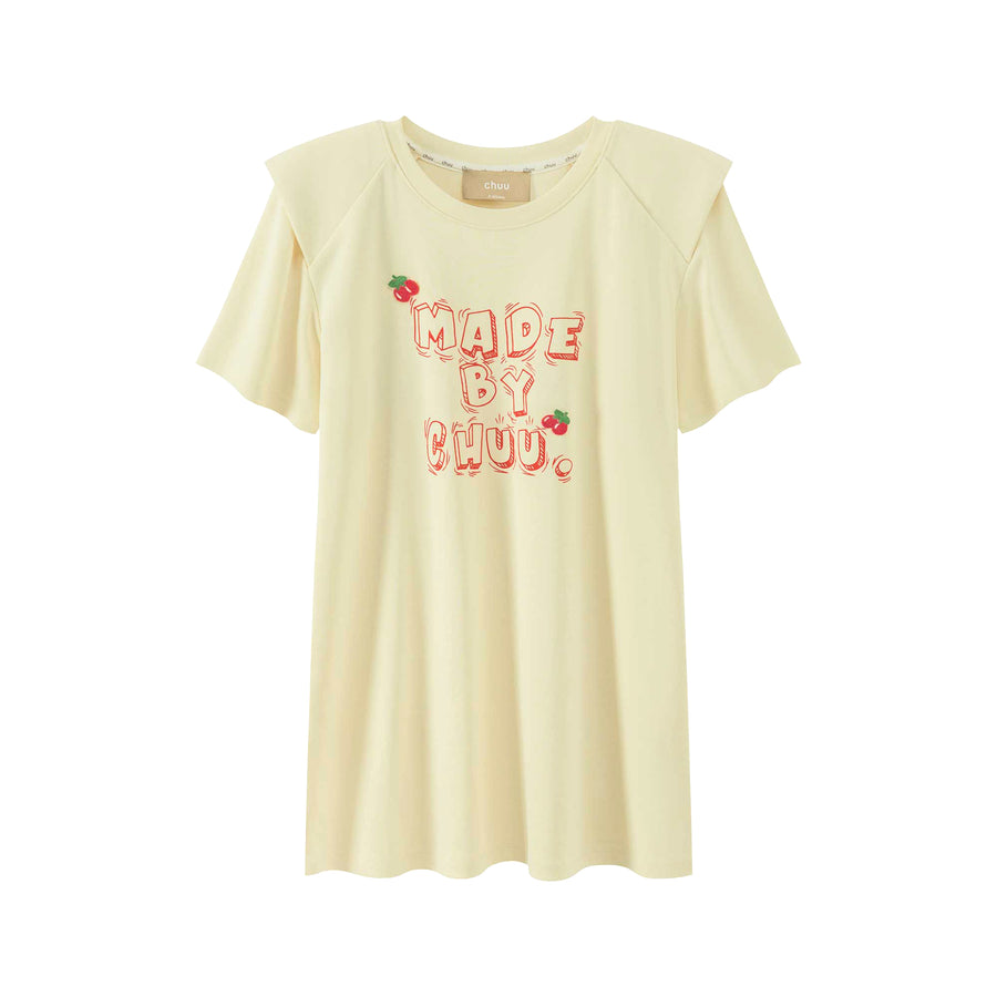 CHUU Shoulder Pad Overfit T-Shirt