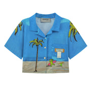 Palm Tree Crop Shirt