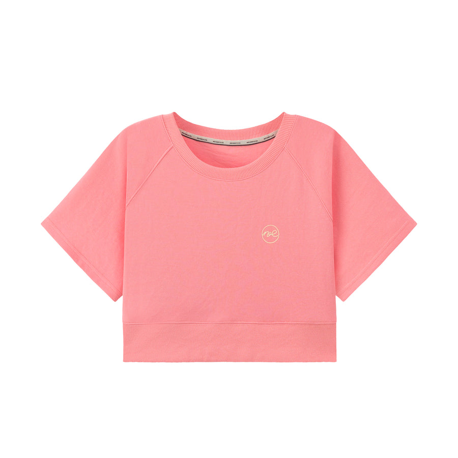 CHUU No Matter What Cropped Sweatshirt