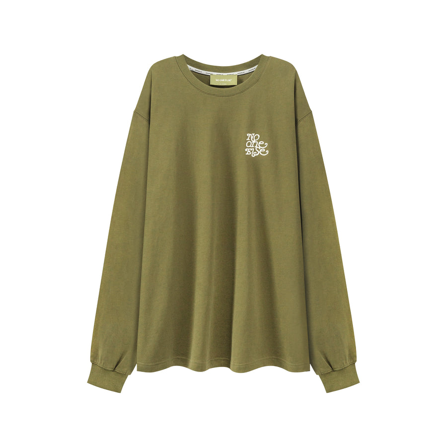 CHUU Noe Logo Long Sleeve T-Shirt