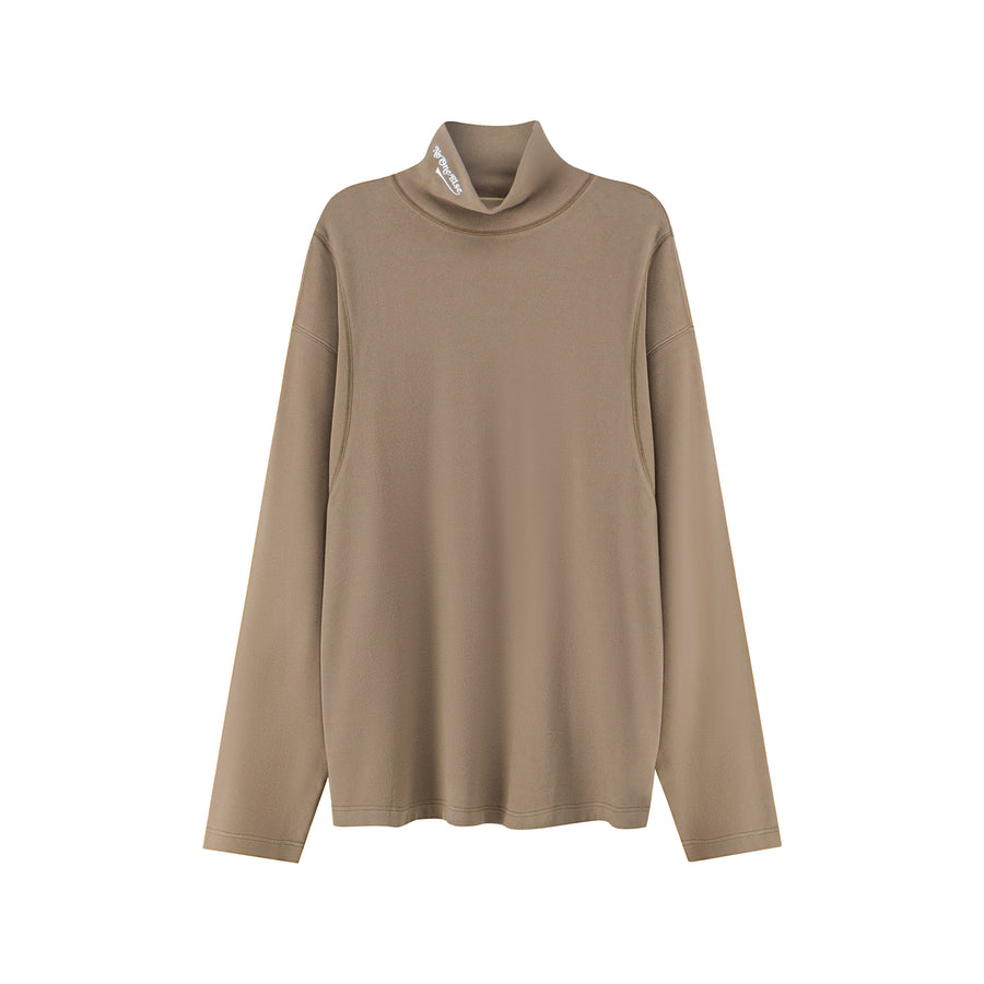 CHUU Soft Basic Turtle Neck T-Shirt