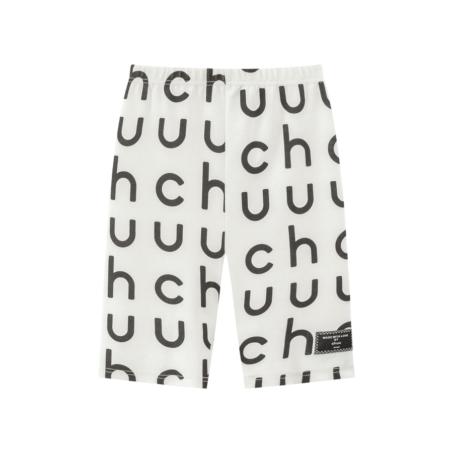 CHUU Chuu Logo Bermuda Legging Shorts