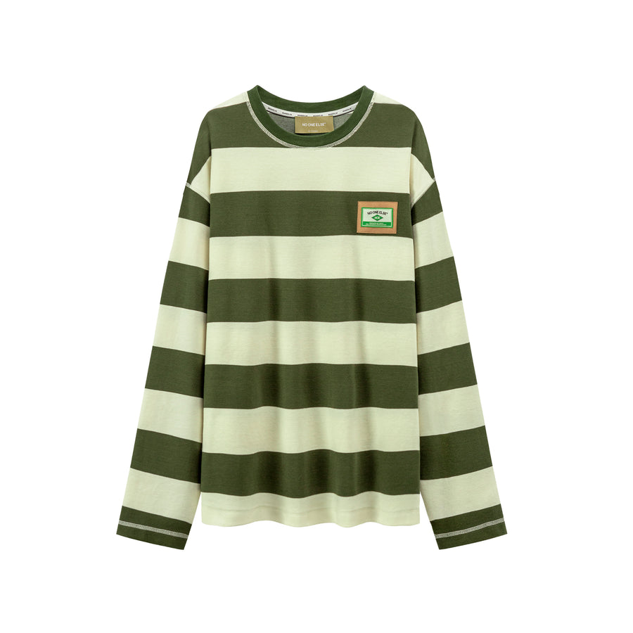 CHUU Striped Long Sleeve T-Shirt