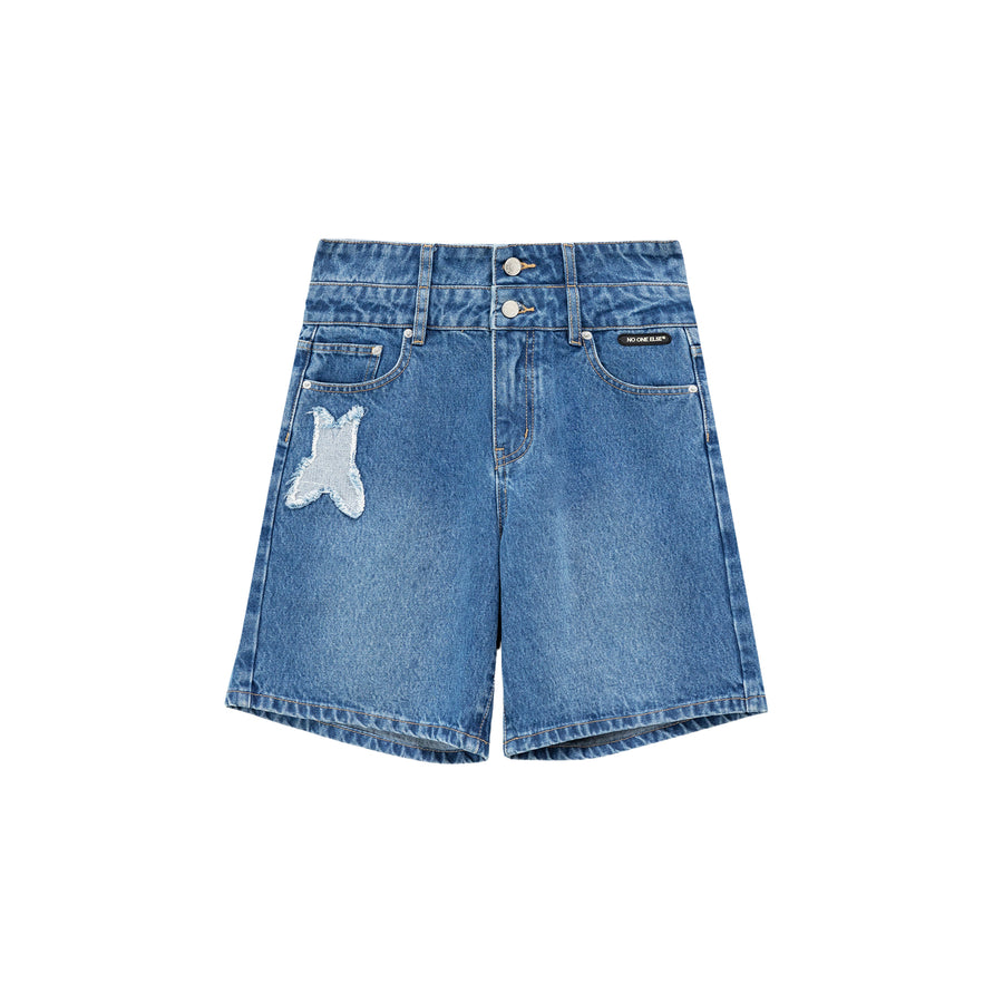 CHUU Wide Denim Shorts