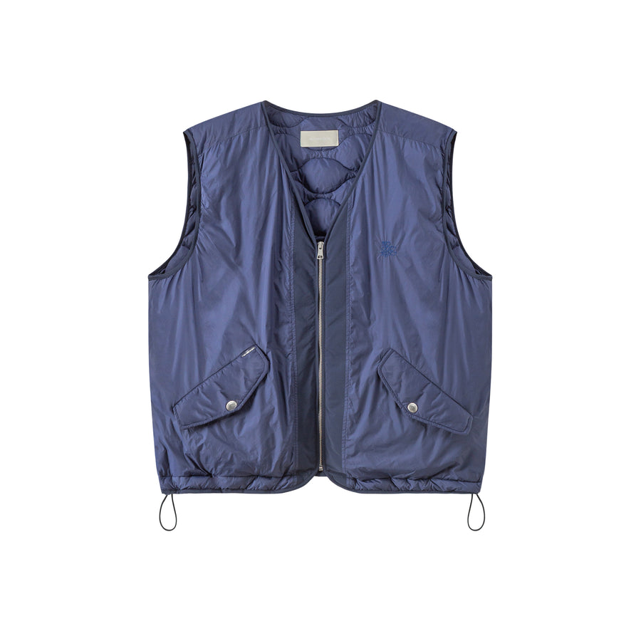 CHUU Simple Overfit Padded Vest