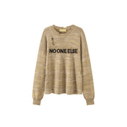 Noe Logo Loose Fit Knit Sweater