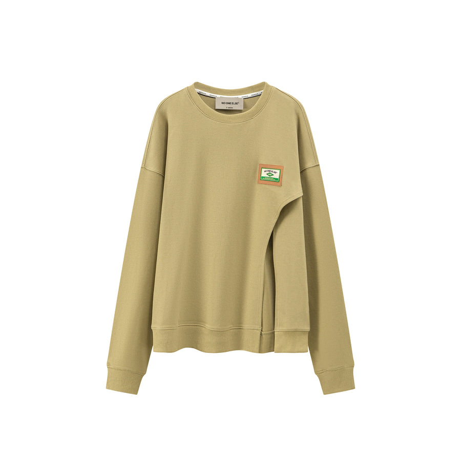 CHUU Side Slit Sweatshirt