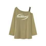 Noe Off Shoulder Loose Fit T-shirt