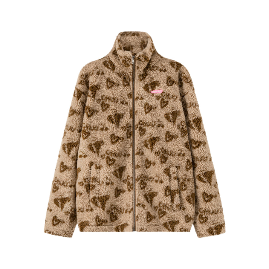 CHUU Heart Pattern Dumble Jacket