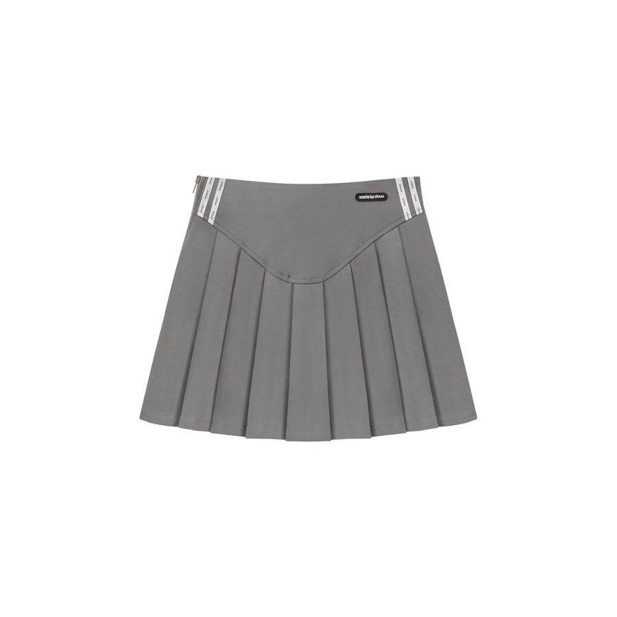 CHUU Pleated Mini Skirt