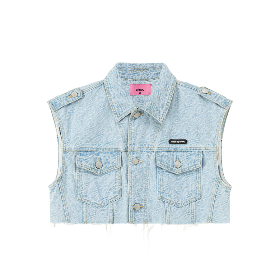 CHUU Loose Fit Denim Vest