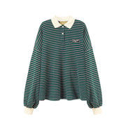 Stripe Inner Layer Sweatshirt