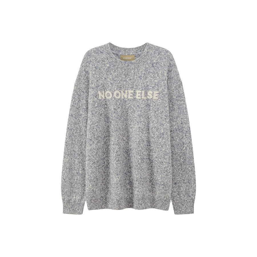 CHUU Round Loose Fit Knit Sweater