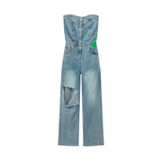 This Is My Reality Denim Jumpsuit