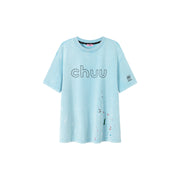 Chuu Logo Cotton Loose Fit T-Shirt