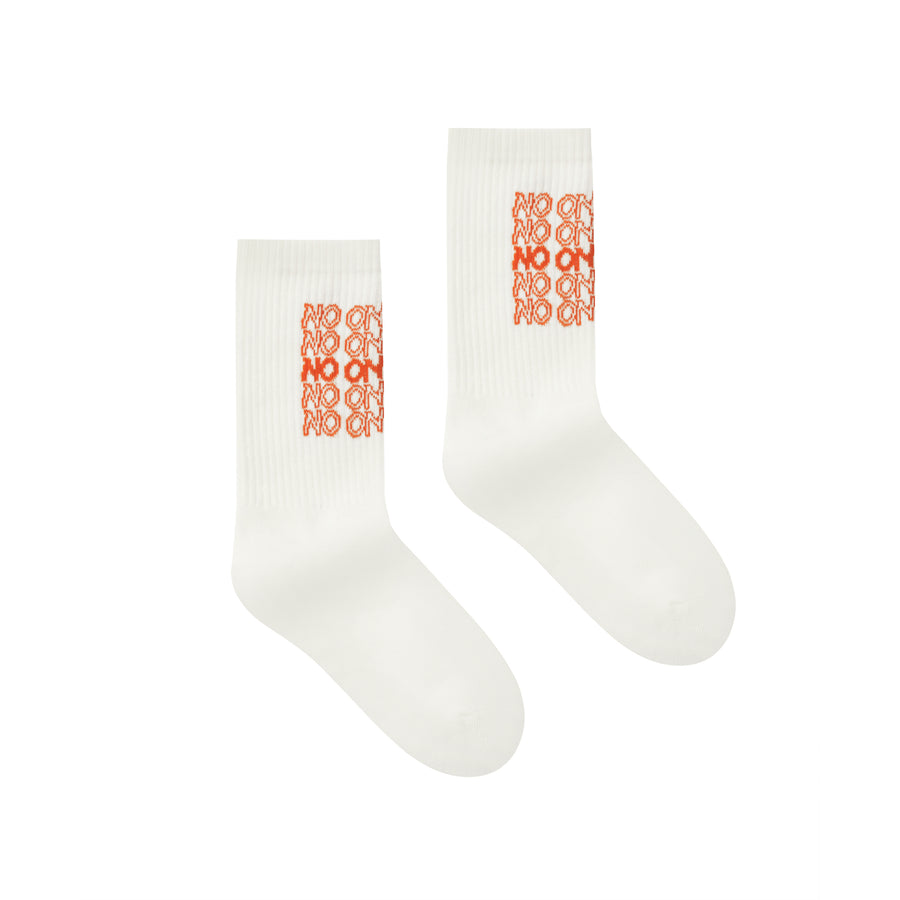 CHUU Simple Logo Sport Socks