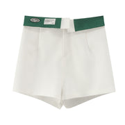 Color Banding Wide Shorts