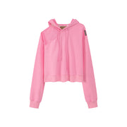 Cutout Shoulder Hoodie Sweatshirt