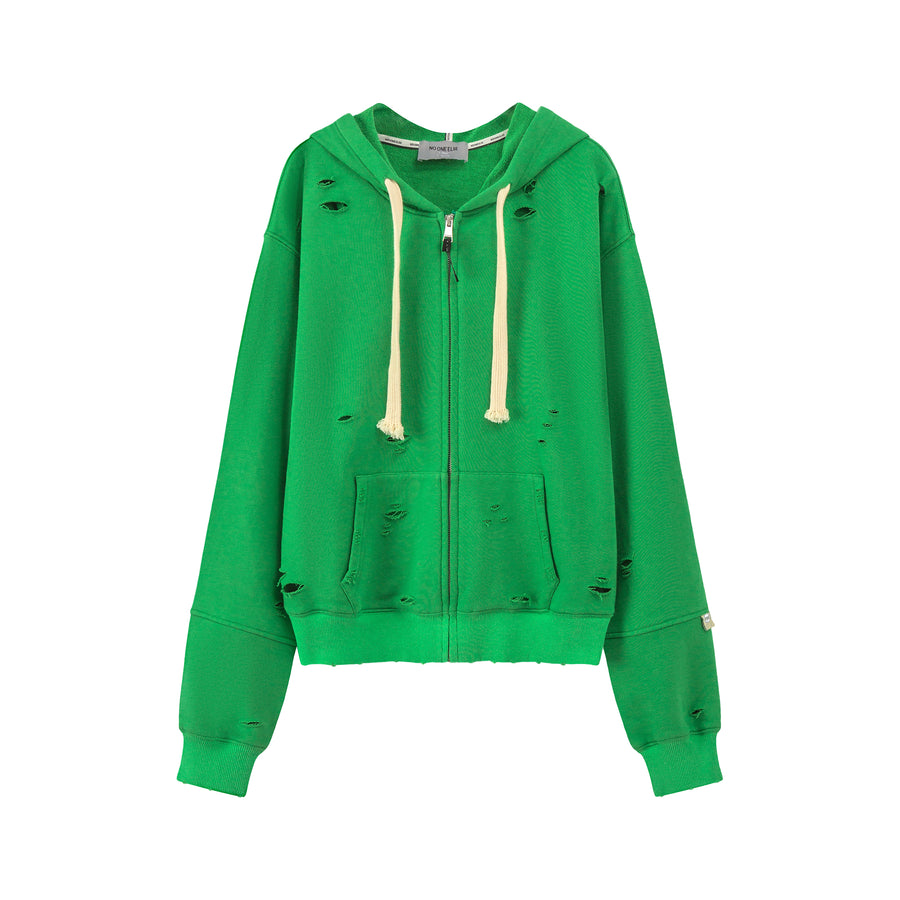 CHUU Many Things Are Possible Hood Zip-Up