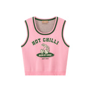 Hot Chilli Knit Vest