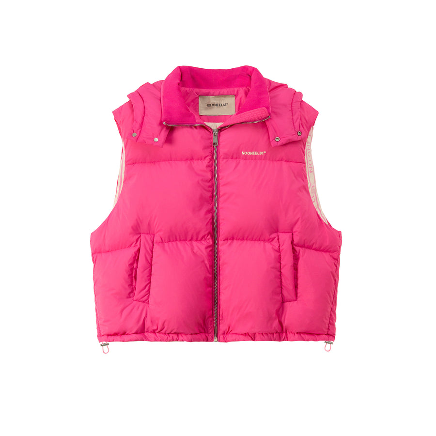 CHUU Oversize Duck Down Padded Vest