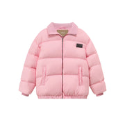 Duck Down High Neck Padded Coat