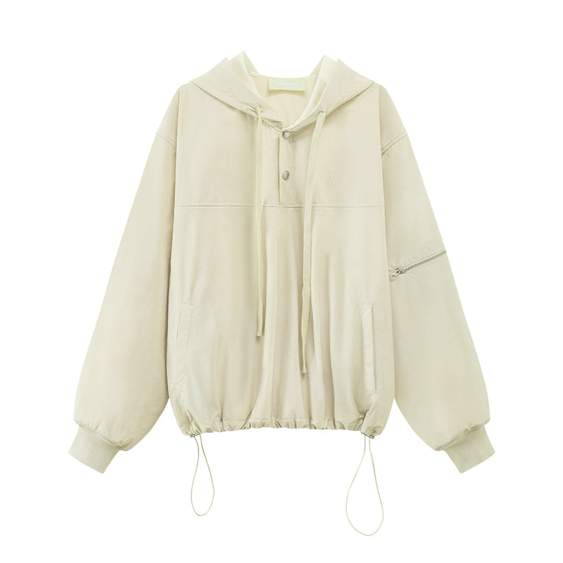 CHUU String Hooded Jacket