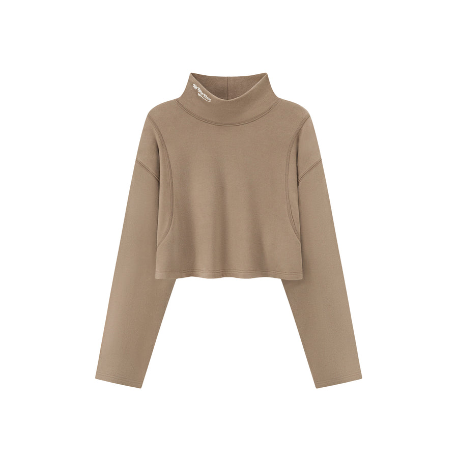 CHUU Wide Turtleneck Long-Sleeves Top