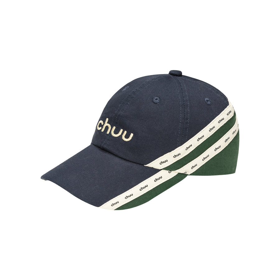 CHUU Embroidered Chuu Two Toned Ball Cap