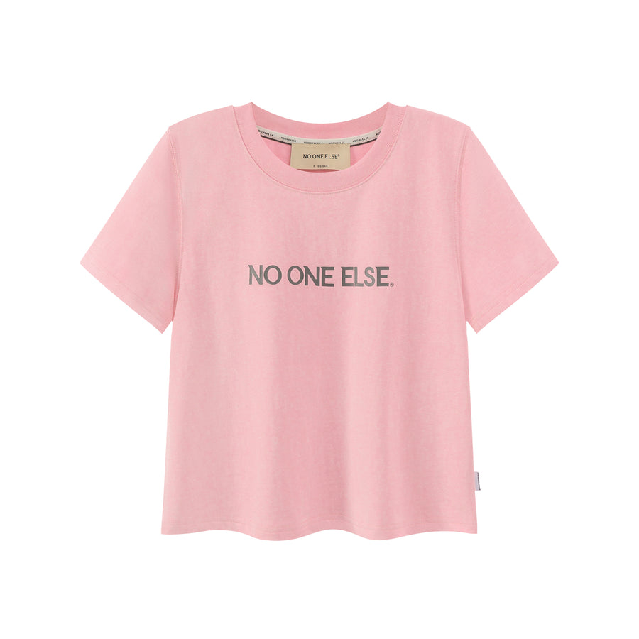 CHUU Never Basic Noe Logo T-Shirt