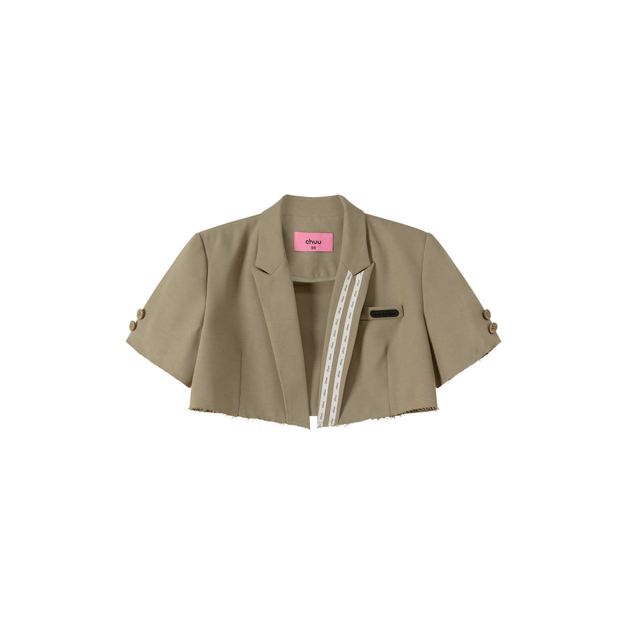 CHUU Cropped Blazer Jacket