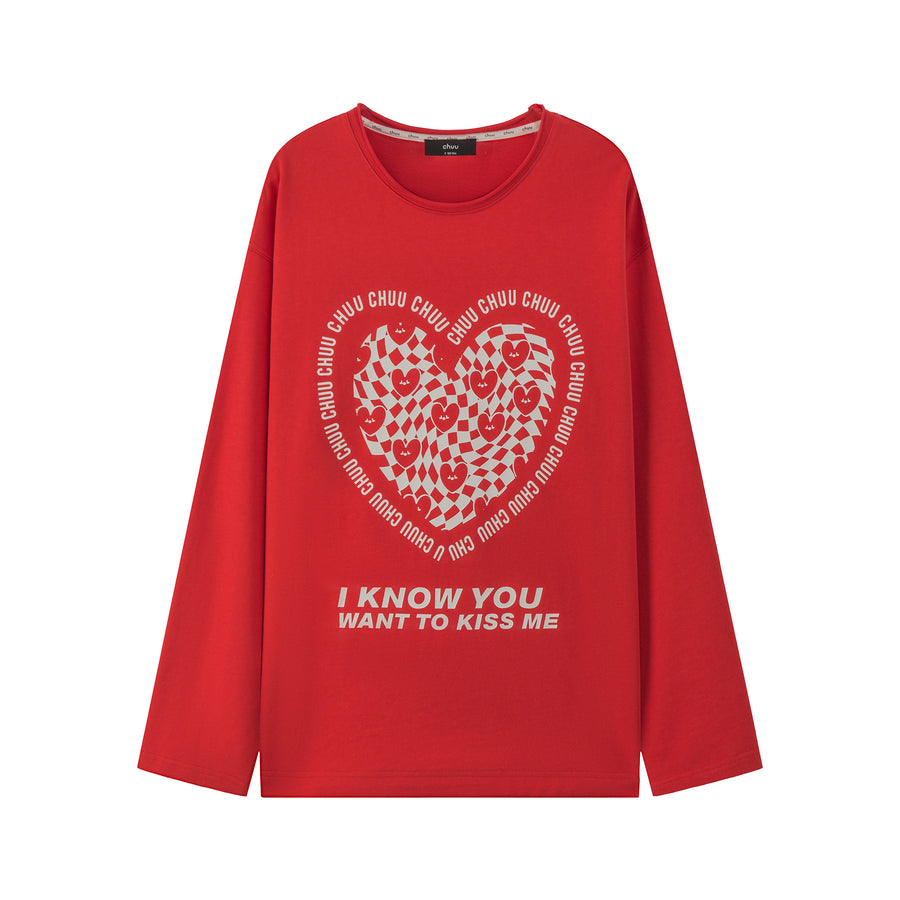 CHUU I Know Now What I Want Sweatshirt