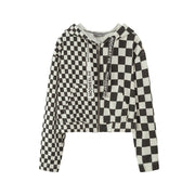 For Sure You Got This Checkered Jacket