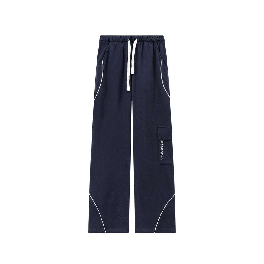 CHUU String Cargo Wide Pants