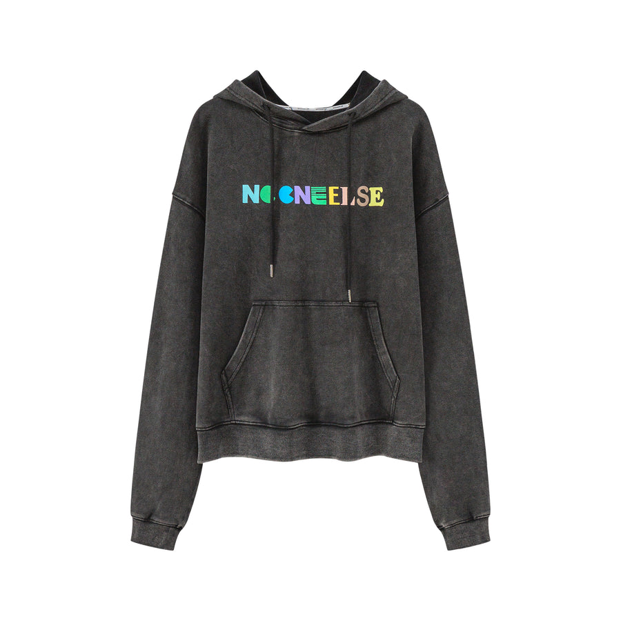 CHUU Beautiful Struggle Knitted Fashion Hoodie