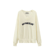 Damaged Fringe Hem Knit Sweater