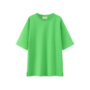 Solid Color Oversized Thick T-Shirt