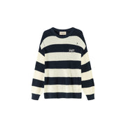 Stripe Loose Fit Knit Sweater