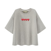 Chuu Sweet Heart Round Neck T-Shirt