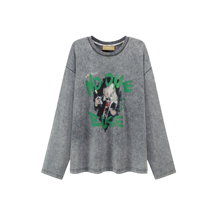 CHUU Noe Wild Printed Loose Fit T-Shirt