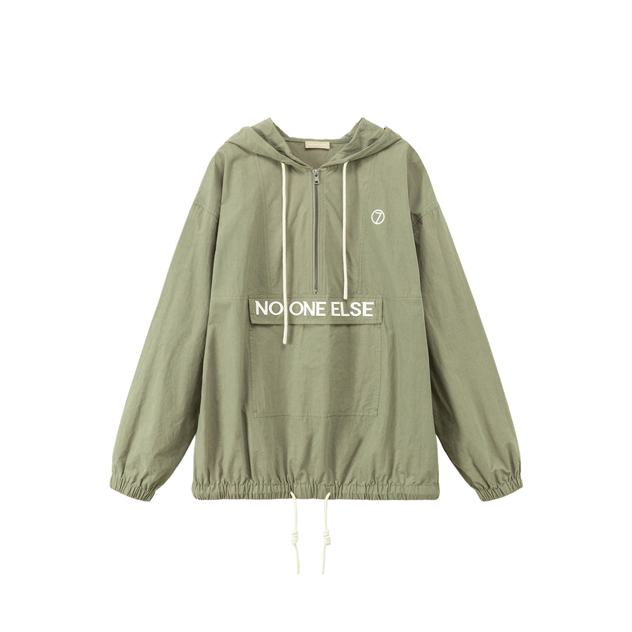 CHUU Loose Fit Hooded Anorak Jacket