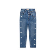 A Place In My Heart Slim Straight Denim Jeans