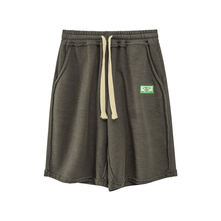 CHUU Simple Logo Bermuda Shorts