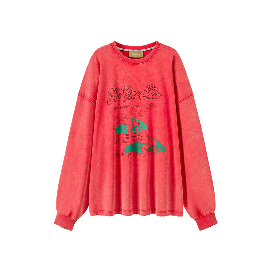 CHUU Noe Pattern Loose Fit T-Shirt