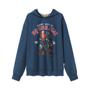 Noe Loose Easy Rider Print Hoodie