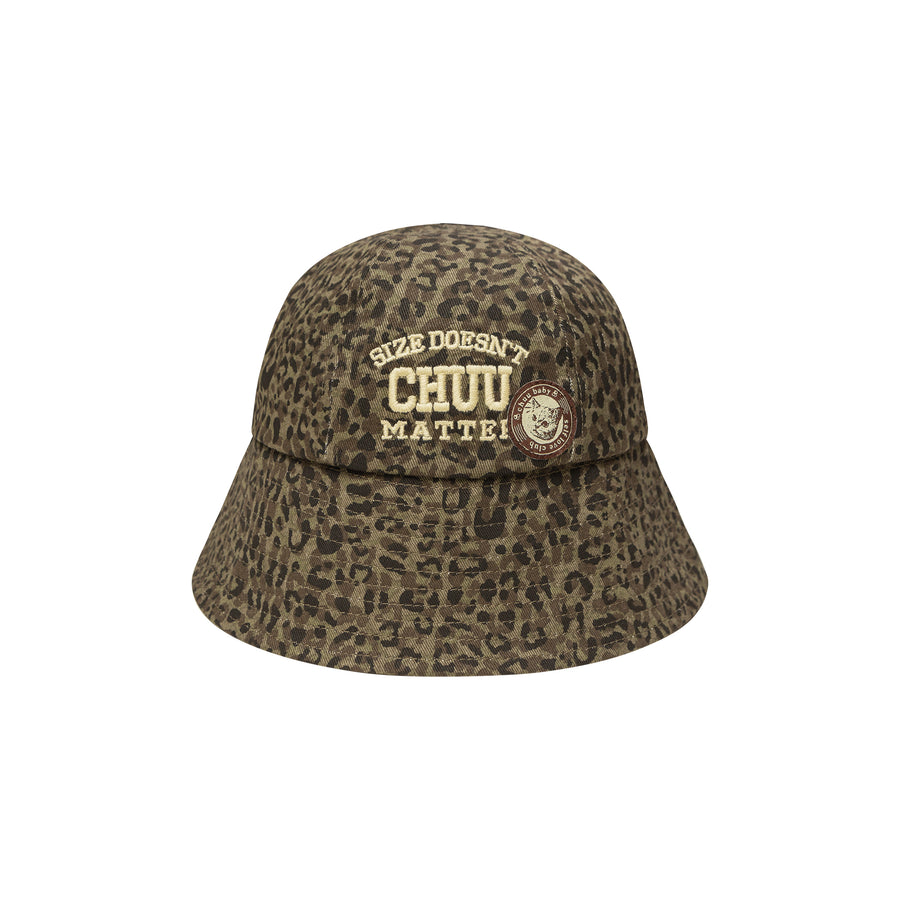 CHUU Leopard Chuu Matter Bucket Hat